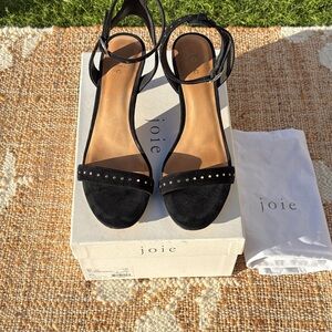 Joie Black Studded Women's Sandals